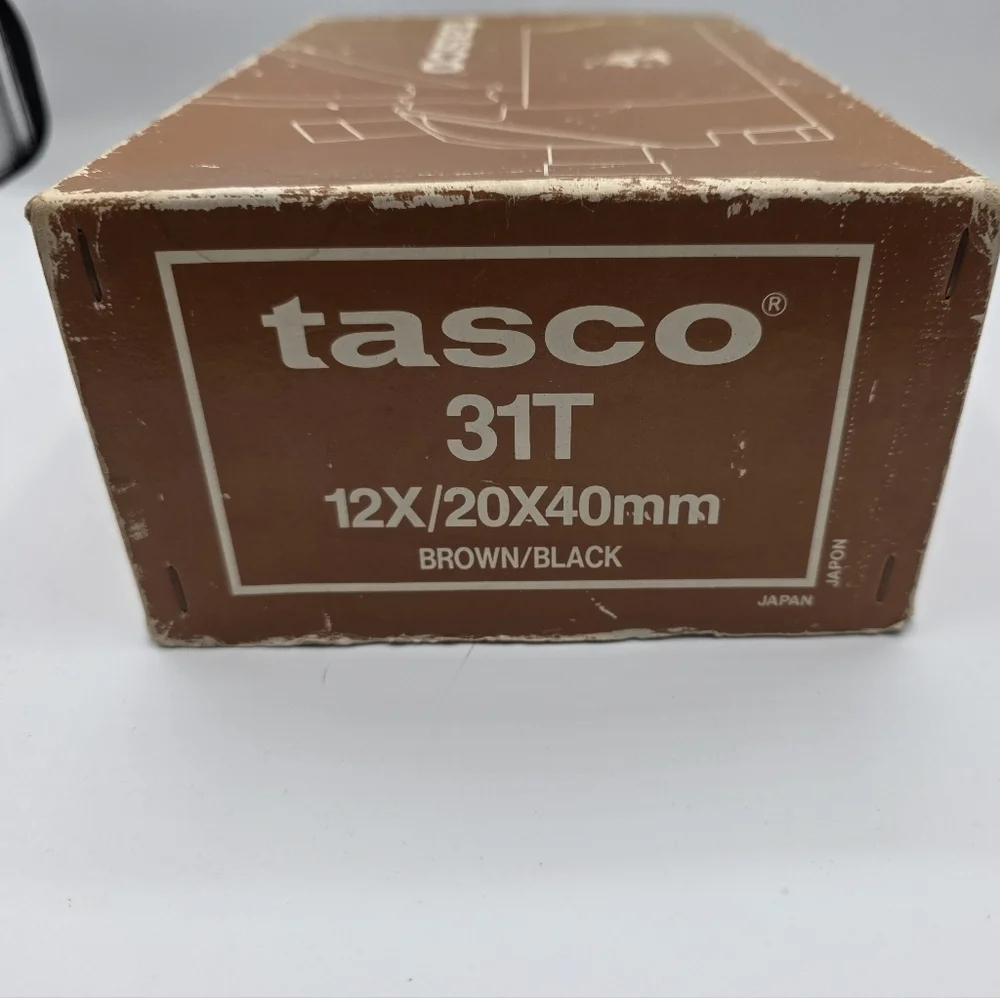 TASCO 31T 12X/20X40mm Pistol SPOTTING SCOPE with Integral Tripod + Original Box